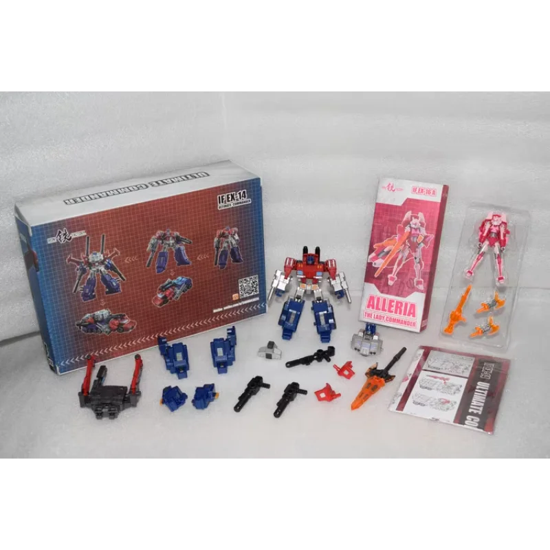 Original Iron Factory Small Proportional Deformation Toys IF EX14 OP Column with Special Alita Action Figure
