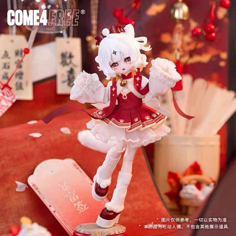 Come4free Minty V3 Fortune Slip Spirit Mystery Boxes 1/8 Movable Doll Costume Bjd  Doll Action Figure Toy Favorite Gifts