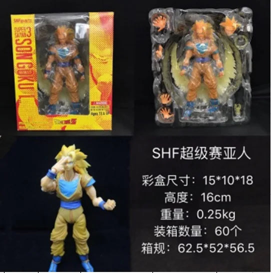 Bandai Dragon Ball Z Son Goku Figure SHF S.H.Figuarts Goku War Damage Super Saiya Anime Action Figures Model Toys Birthday Gift