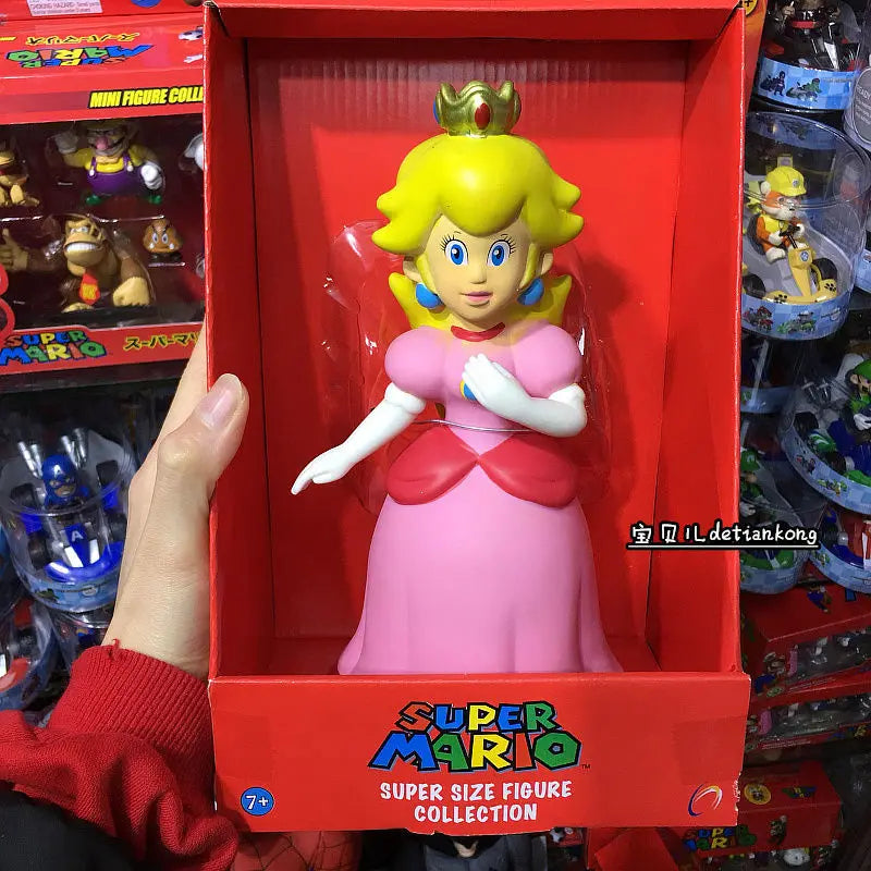Neu Anime Große Größe Bowser Figuren PVC Bros Hut Kann Nehmen Off Spielzeug modell Für kinder