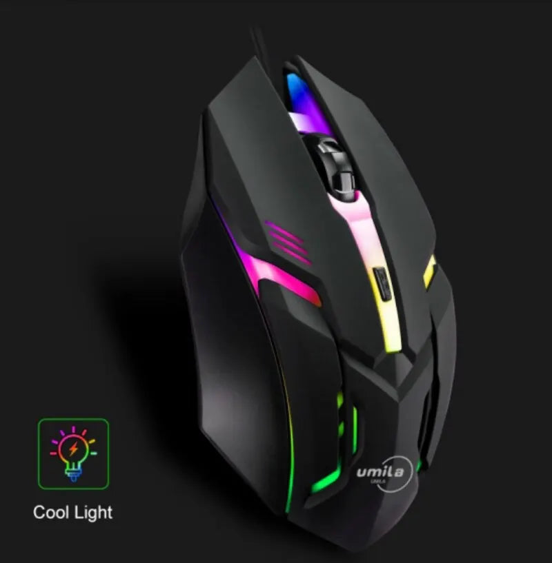Ergonomisches Design Gaming Maus Desktop-Computer Laptop USB Backlit Maus Hersteller Heißer Verkauf 