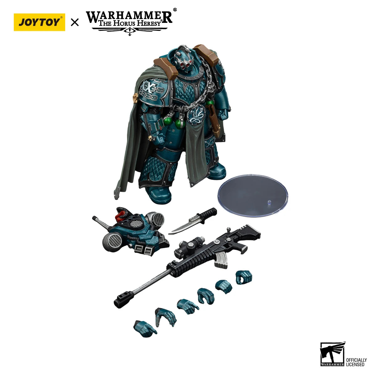 [AUF LAGER] JOYTOY Warhammer 40K 1/18 Action-figuren Alpha Legion 3PCS Modell Geschenk