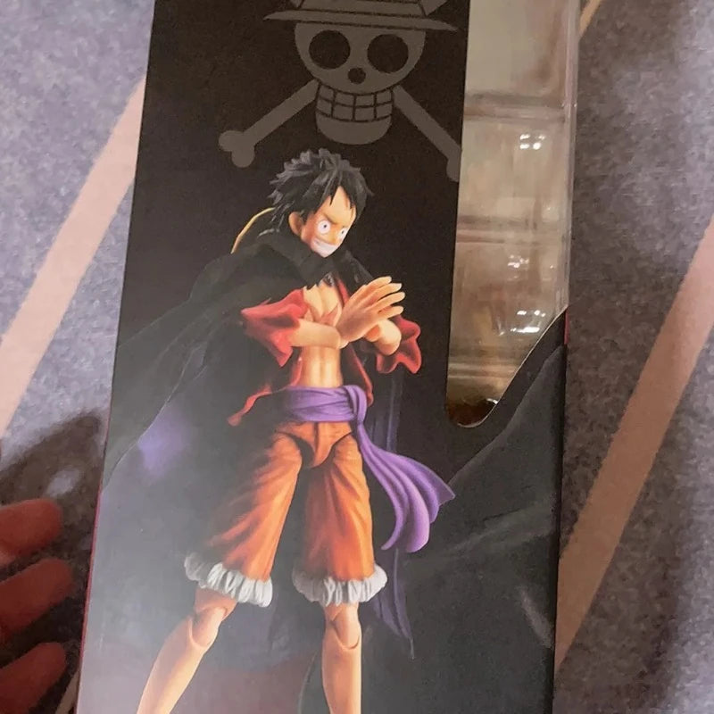 One Piece Japanese Comics MegaHouse MH Luffy Version 1.5 Movable Model Animation Theme Action Figures Statue Bandai Banpresto