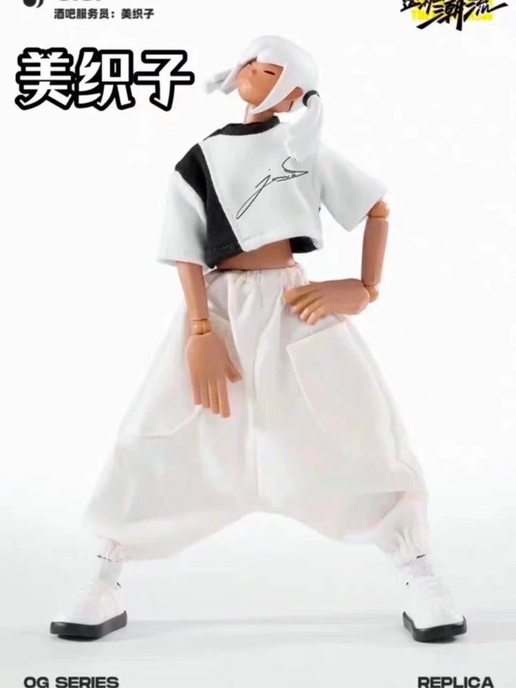 Come4arts Hip-Hop Street Dance Series Anime Figures Trendy Fashion Movable Toy Collection Decoration Model Toys For Boys Gift