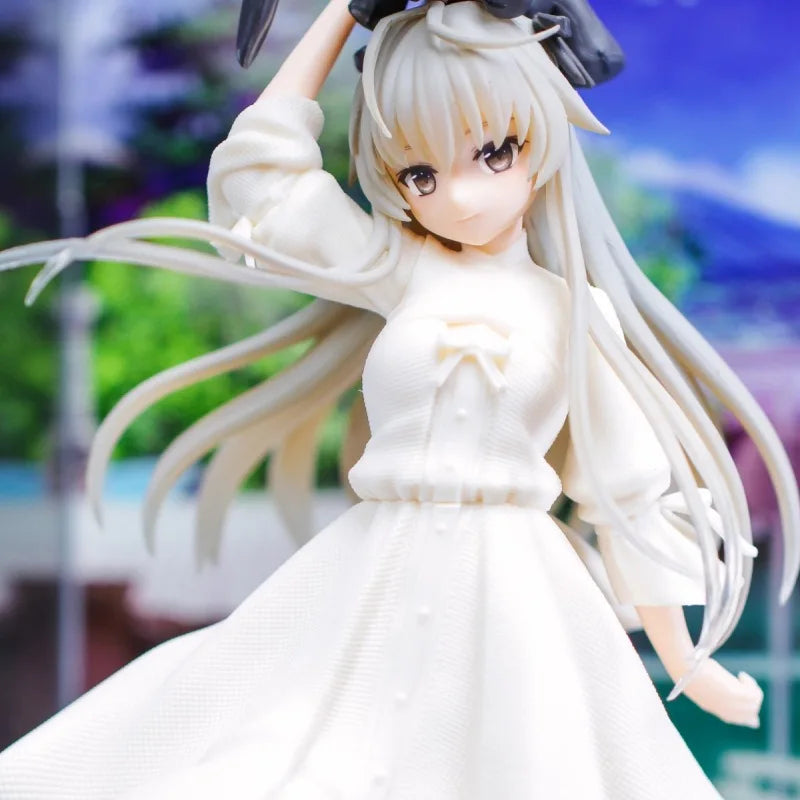 Anime 19cm Yosuga No Sora Kasugano Sora Lying Ver. Girls Pvc Action Figure Model Car Decoration Toys Gifts