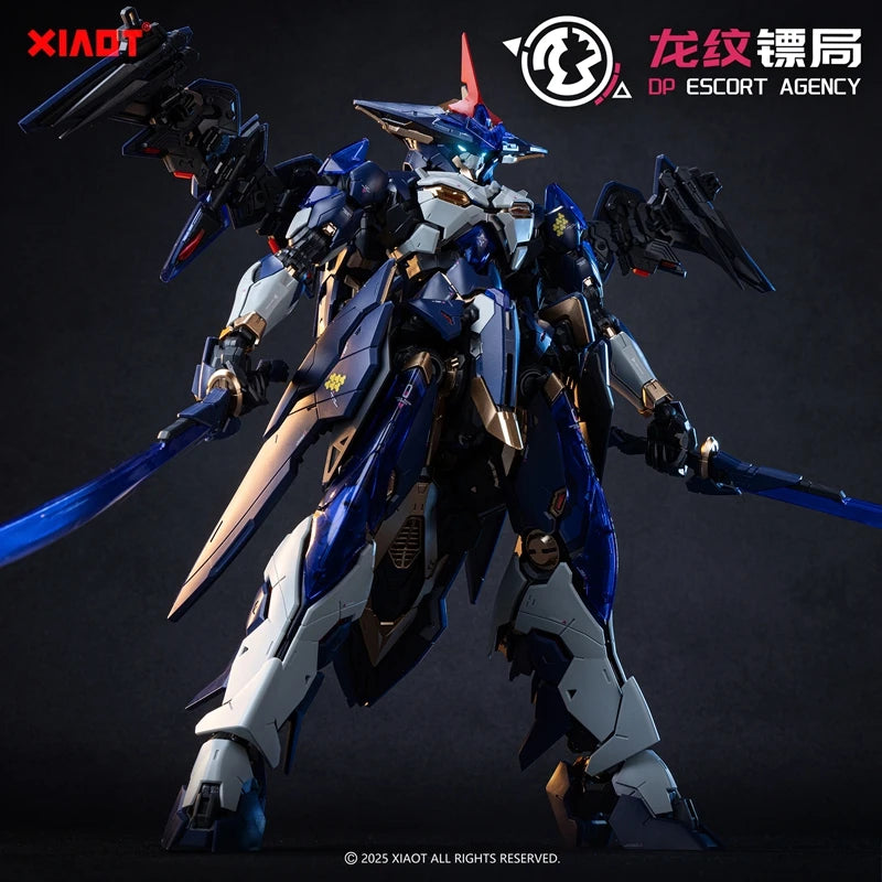 【New Product】Xiaot Burning Steel Heavy Industry Escort Agency Project Dph 01 Ling Yao Mg 1/100 Anime Doll Assembly Mecha Model