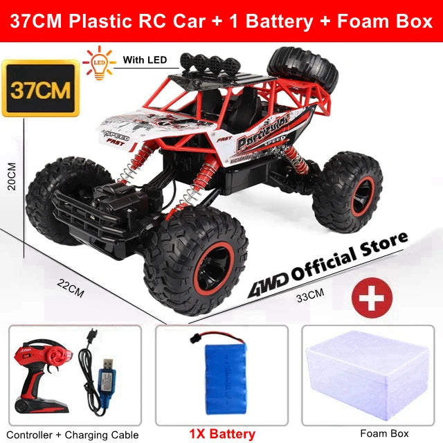 Oike RC-Auto, ferngesteuertes Kletterfahrzeug, für den Außenbereich, Geländewagen, 4WD, Renn-Driftautos, Spielzeug, Geschenk für Kinder und Erwachsene