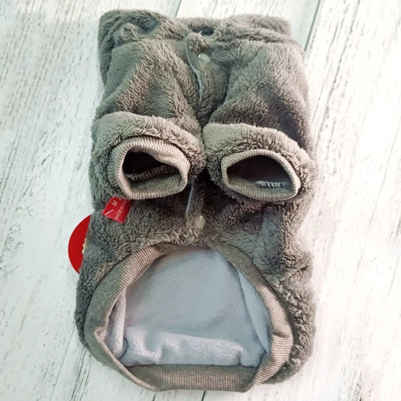 Gray Winter Jacket For Dogs Fur Large Puppy Animal 20kg XS 7XL Small Big Halloween Pet Costumes Dachshund Apparel Clothing Pugs