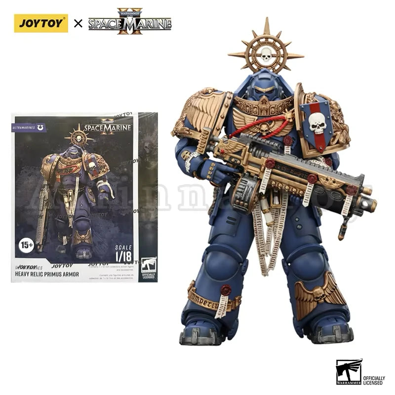 JOYTOY 1/18 Action Figure The Horus Heresy 40K Ultra Squads & Mechas Lieutenant Titus Anime Military Model
