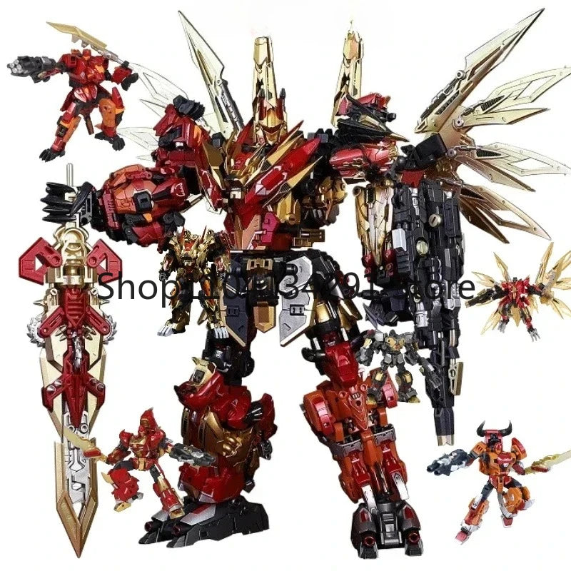 Original Chiyou Mini Edition CY-MINI Transformers Combiner 6-in-1 Small-Scale Action Figure Toy Collectible Birthday Gift