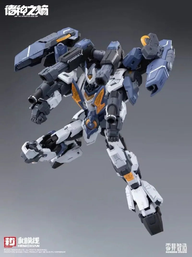 Hemoxian 1/100 Zero-Non Series Entropy of The Gods Thunder God NZS-05-3 Assembled Mech Model Kit Figure Collectible Gift for Boy