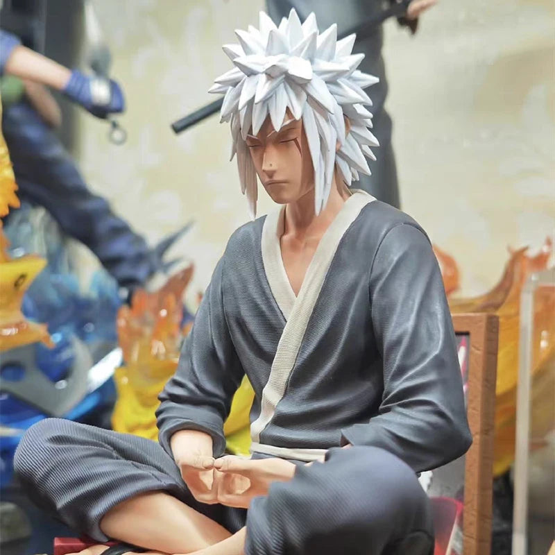 15cm Anime LF Jiraiya Figurine Naruto Action Figure Pain Uzumaki GK Jiraiya Figure Itachi Uchiha Sasuke Toys Anya Forger Statue