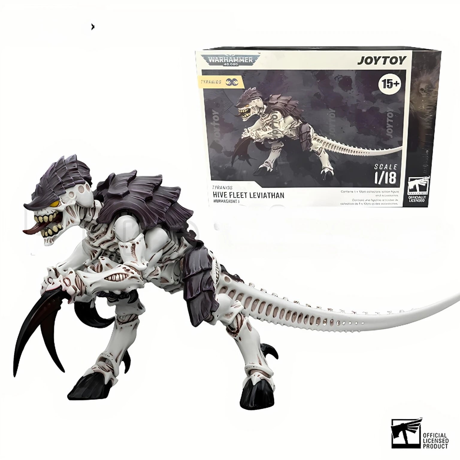 1/18 JOYTOY Action Figure 40K Tyranids Hive Fleet Leviathan Hormagaunt Termagant Ripper Anime Model Toy