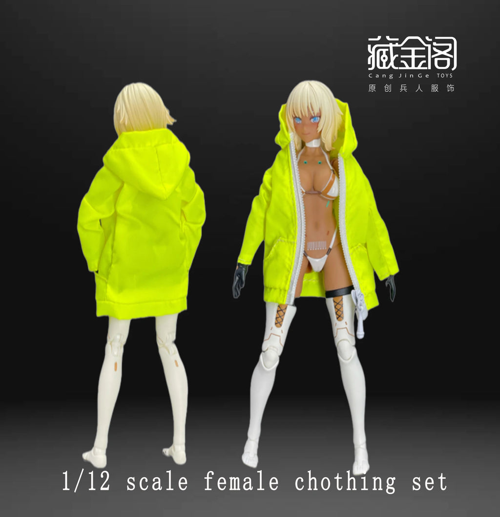 New Snail Shell 1/12 Milk Tea Girl Action Figures Assembly Gun Gynoid Statue Assembly Garage Kit Mecha Model Kit Figure