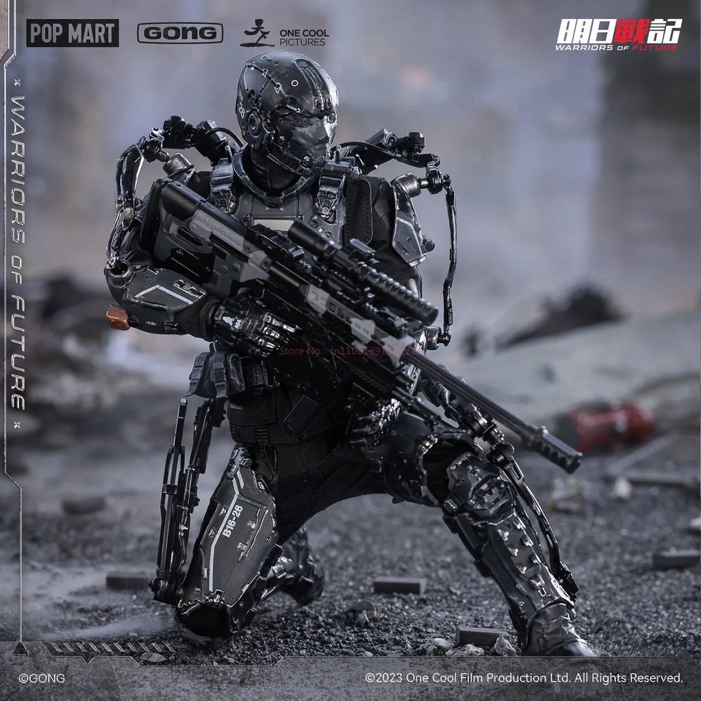 POP MART Gong Warriors Of Future Collectible Cloth Action Figures Tai Loi Cheng Chung-Sang Articulated Anime Figures Gift Toy