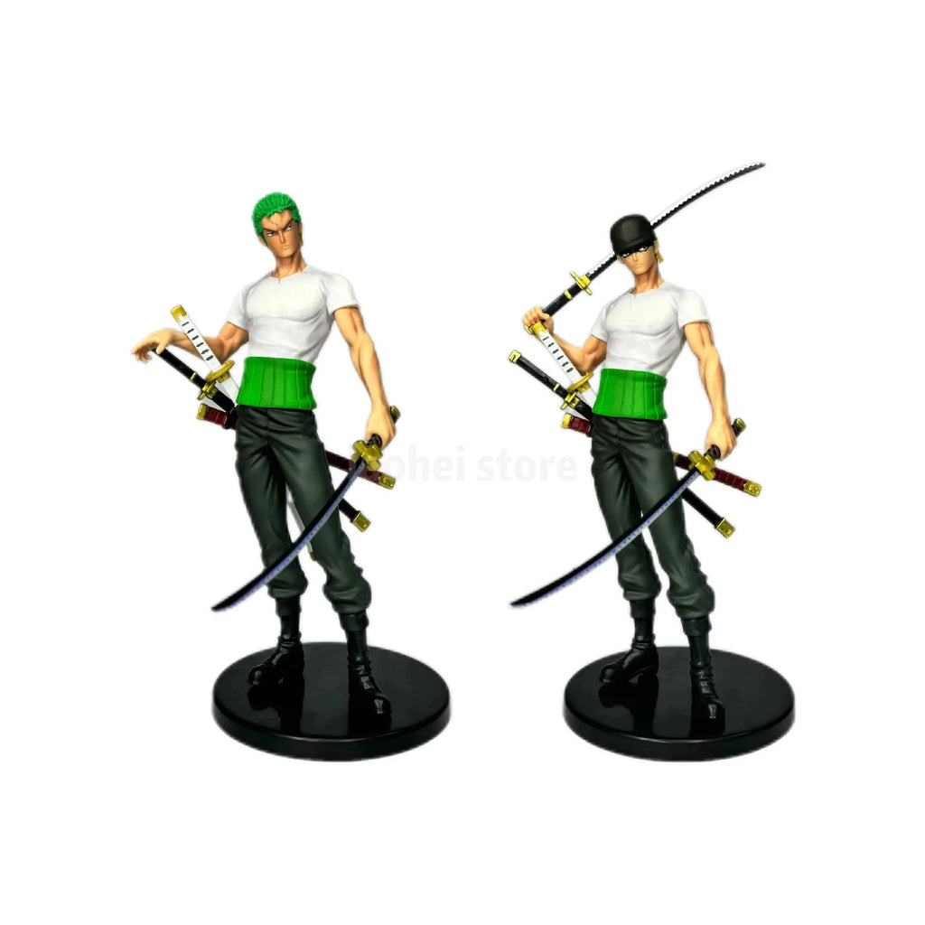 Anime One Piece Gk 24CM Roronoa Zoro Pvc Modell Action Figur Statue Sammlung Desktop Dekoration Kinder Geburtstag Spielzeug Geschenke