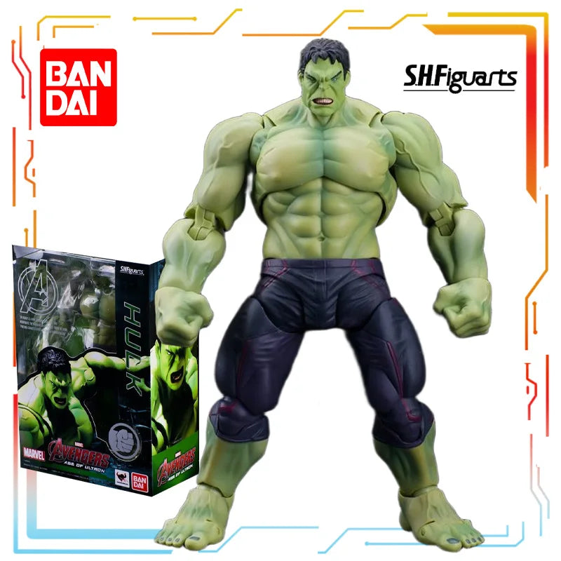 Authentic Bandai Original SHF Movable Series Avengers Alliance 2 Anime Action Figure Model Toys Model Boys' Toys Gifts for Boys