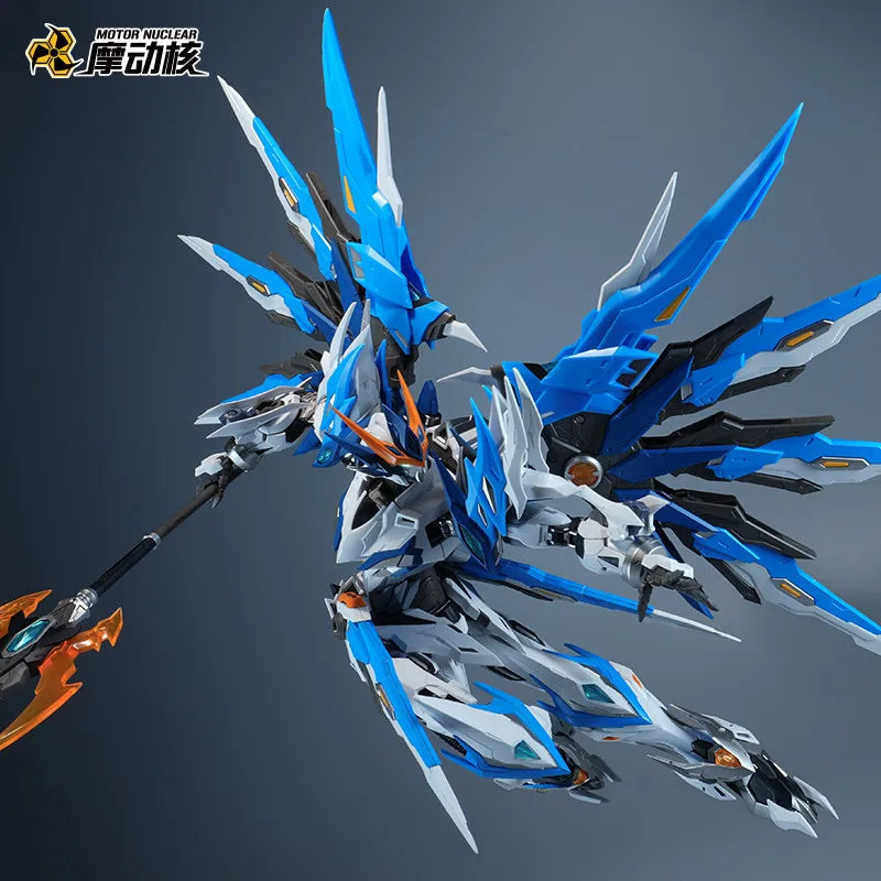 Motor Nuclear Model BAIQI WEIWU Color MG 1/100 MNP-XH01W BAI QI Toys Assembly Model Kit Action Figures Robot Plastic Gifts