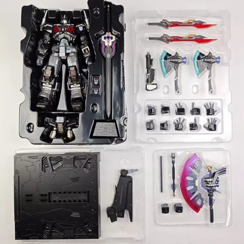 【In stock】Transformed toy MC Muscle Bear Dark OP Commander Alloy Finished Mobile Robot Model Gift Collection