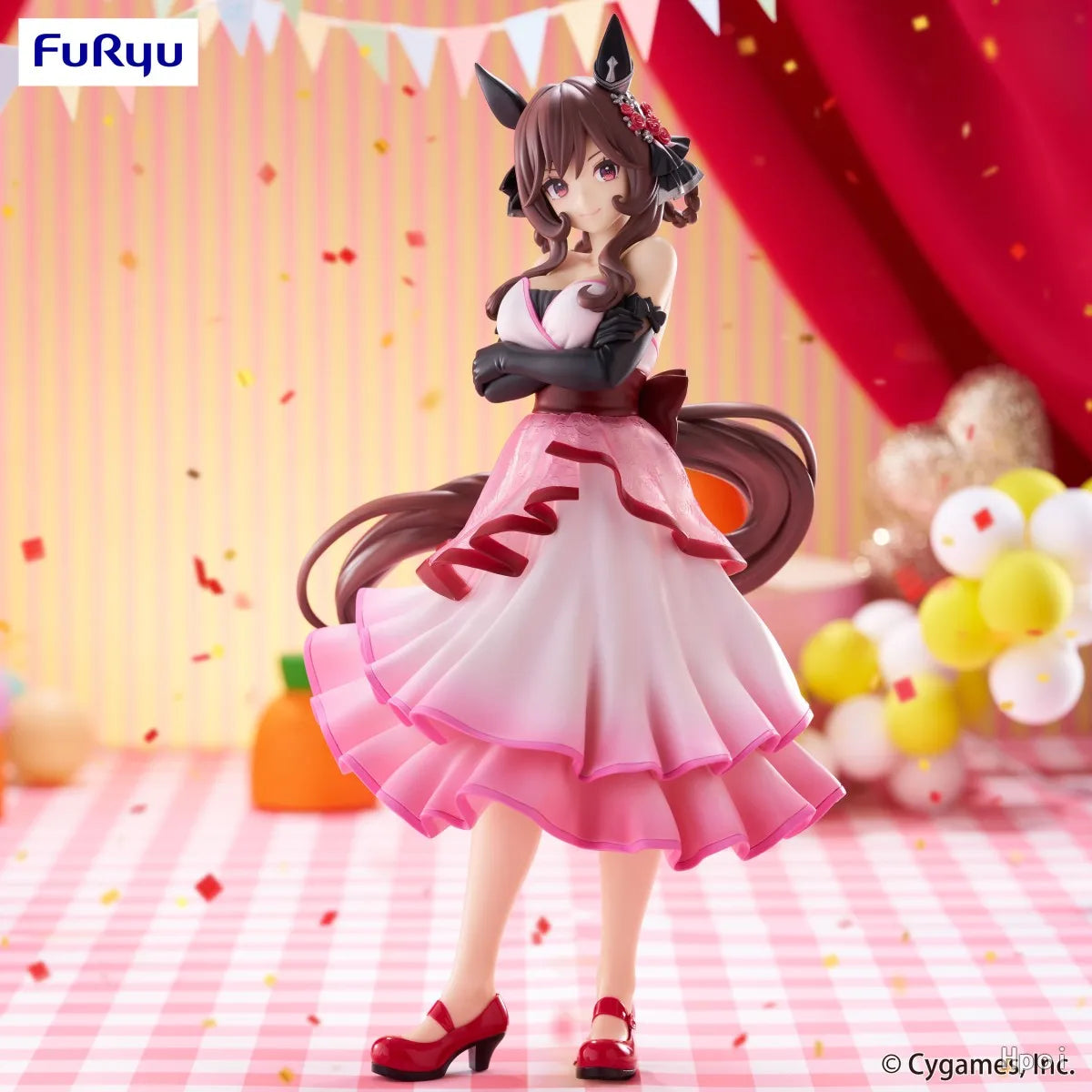 Original FuRyu Uma Musume Pretty Derby Trio-Try-iT Figure Orfevre/Gentildonna/Still in Love Toys Model