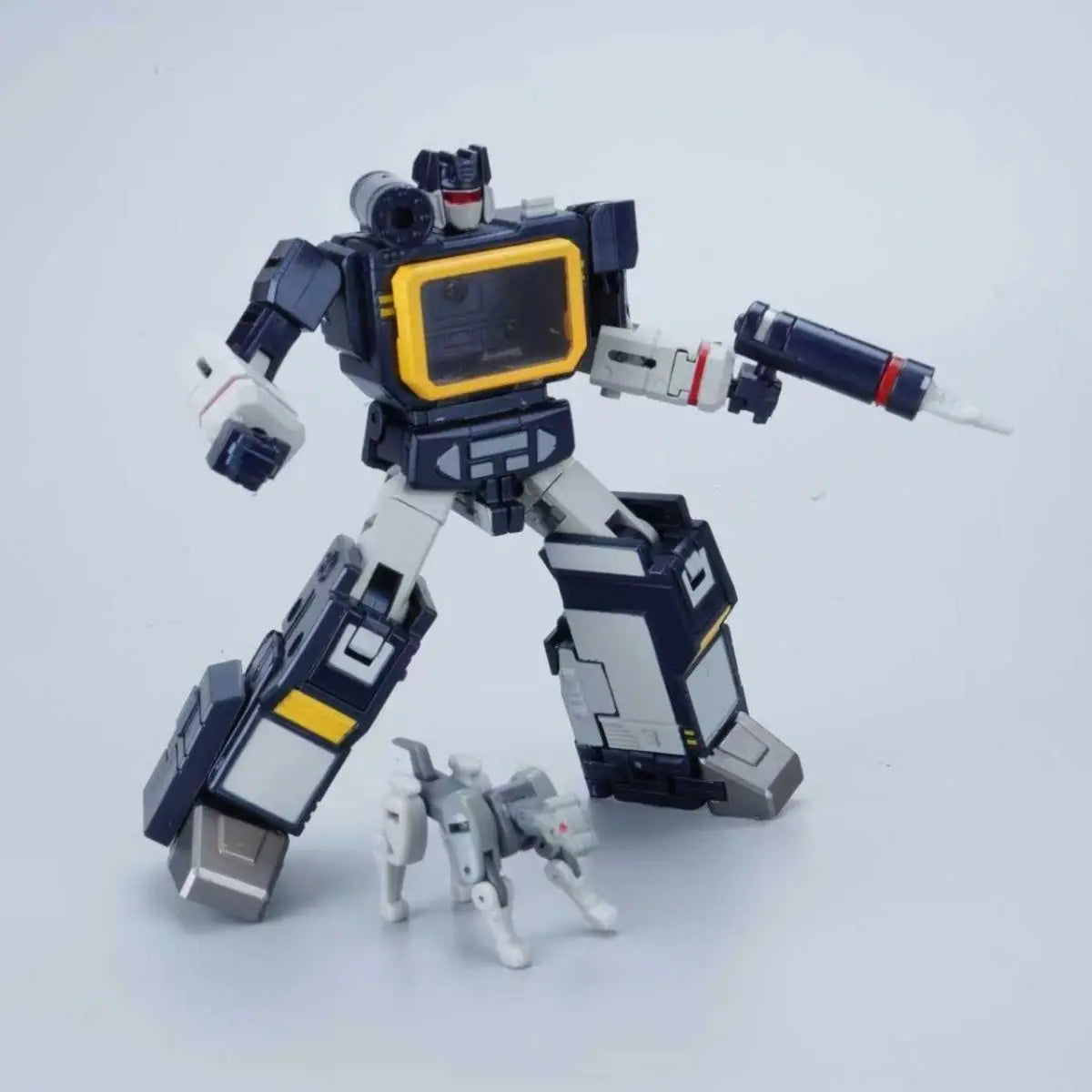 【In Stock】Soundwave Cassette Robot SD01 KO Small-Scale Action Figure Collectible Toys Gift for Boys Kids