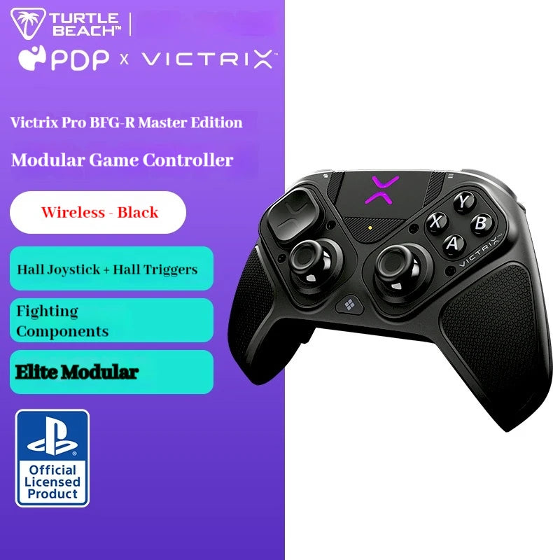 Turtle Beach PDP VICTRIX PRO BFG-RELOADED Hall Wireless Modular gamepad PC, multi-platform compatible with two layouts