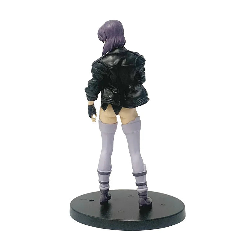 Hot 18cm Series Ghost in the Shell Motoko Kusanagi Anime Action Figure Assembly Model Toys Collectible Model Ornaments