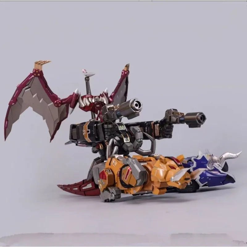 In Stock Blasting Model ZL-01 ZL01 Divine Beast Combination Dinosaur Team McZod Mecha Mobile Product Anime Action Figure