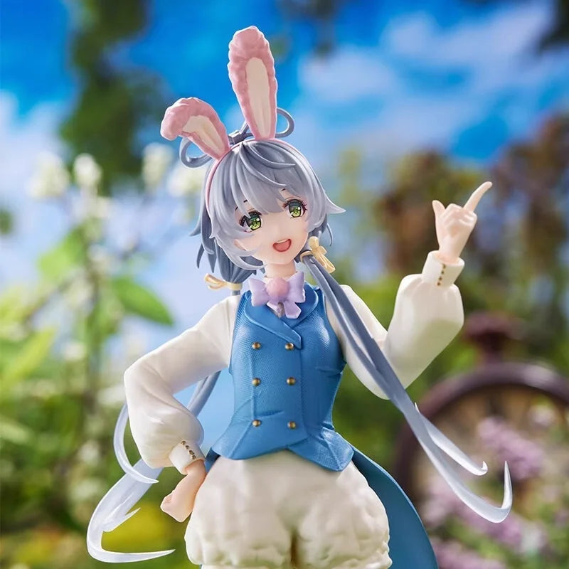 In Stock Taito Vsinger Luo Tianyi Easter Ver. Rabbit Ear Design Action Figure Prize Figure Model Collection Toy Ornament Gift