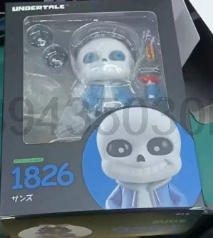 Undertale 1826 Sans Action Figure Model Toys Collectible Joint Movable Doll Bookshelf Decoration Present For Friends Cute Doll