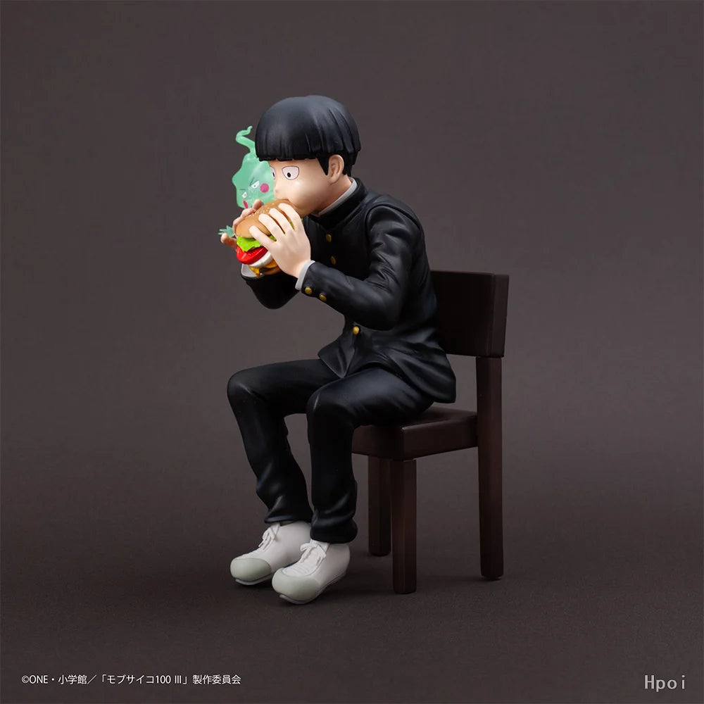 【Pre Sale】Original UnionCreative Mobpsycho100 III Bunbougu Cafe 2022 Reigen Arataka/Kageyama Shigeo Ekubo Gift Figurine Ornament