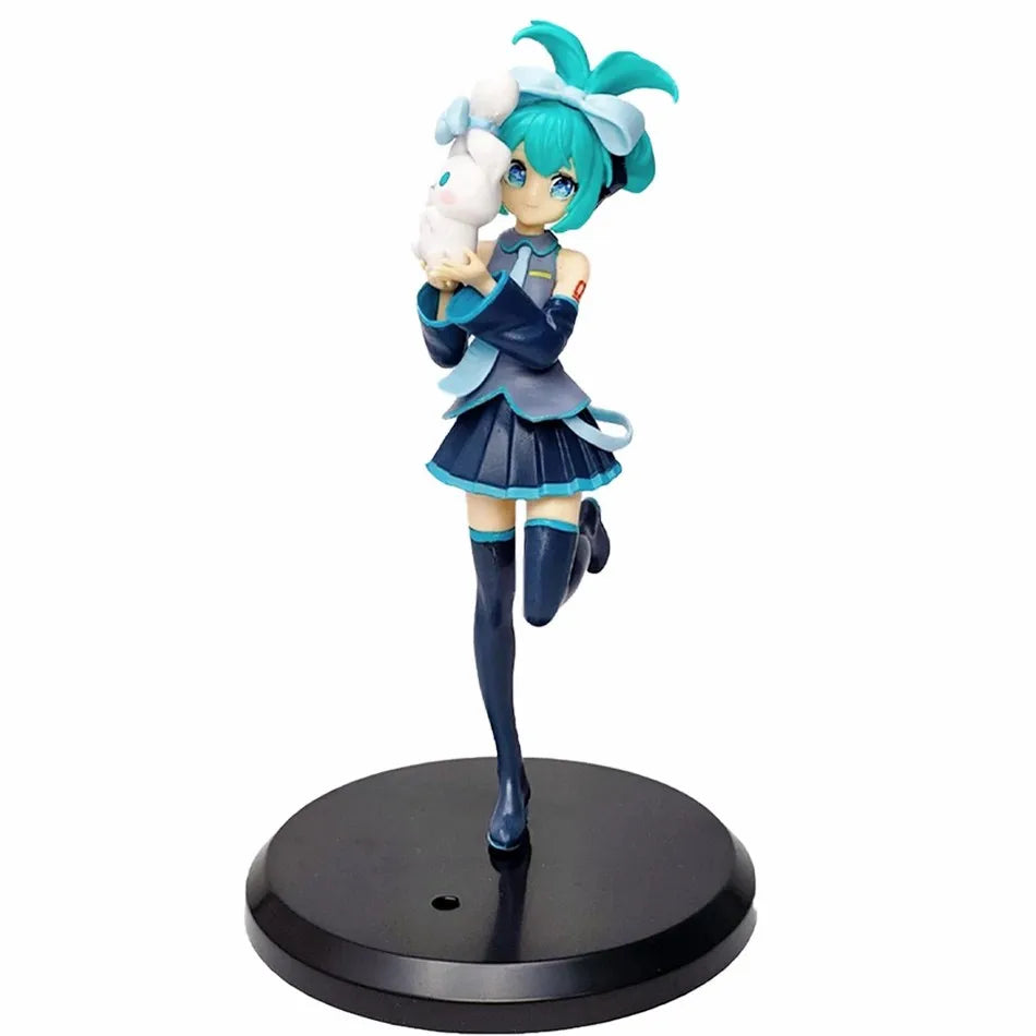 Hatsune Miku Action Figures series Kawaii Swimsuit Vocaloid PVC Collectible Model Toys Girl Gift