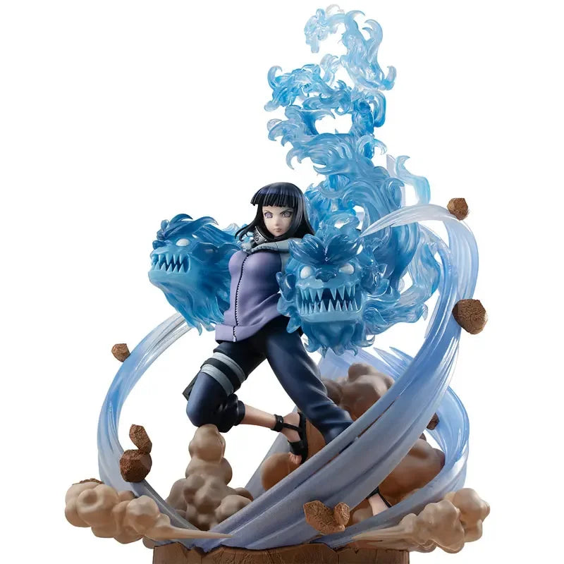 In Stock Megahouse GALS series NARUTO Shippuden Hyuuga Hinata New Original Anime Figure Model Toy Action Figures Collection Doll