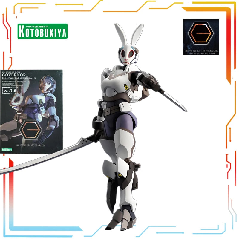 Kotobukiya Original Hexagonal Gear 1/24 Mech Assembly Series Machine Teeth Anime Action Figure Model Toys Festival Gift for Boys