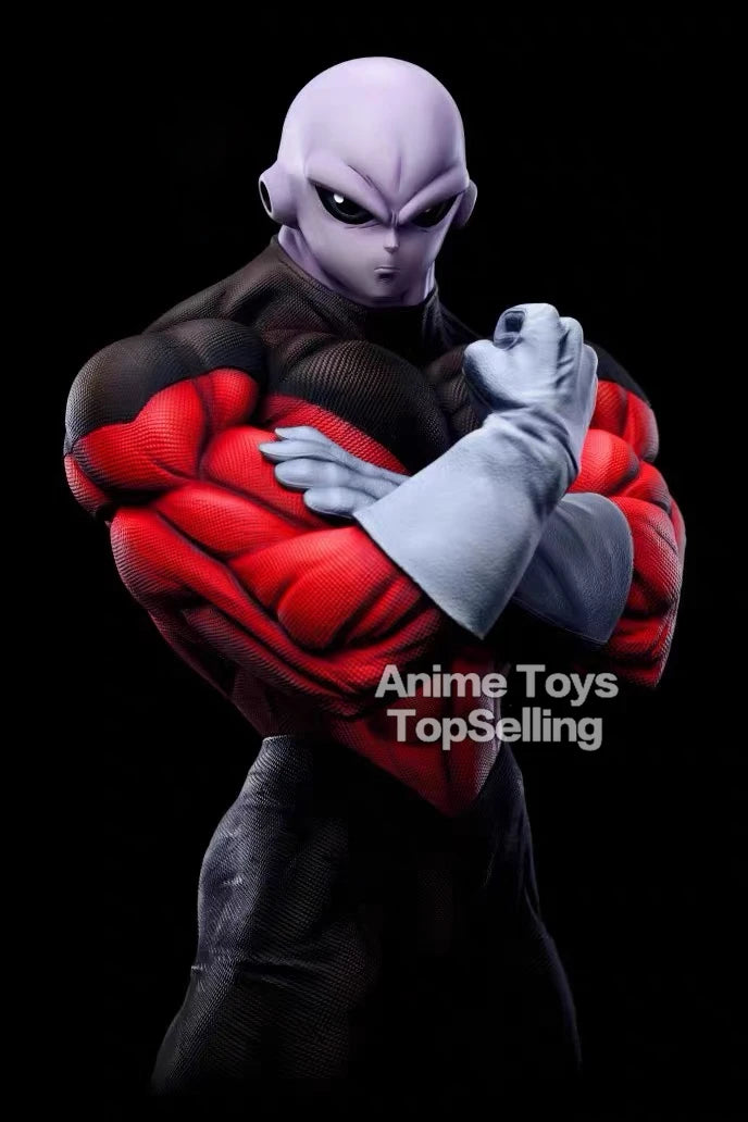 26cm Anime Dragon Ball Z Jiren Figure Three Hands Replaceable Full Power Jiren Pvc Action Figures Collection Model Toys Gifts