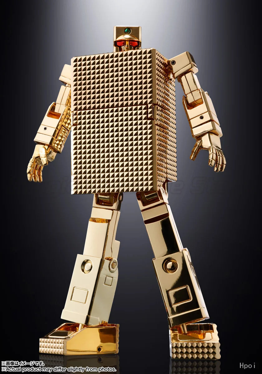 【MT】Original BANDAI SPIRITS Soul of Chogokin GX-32SP Gold Lightan CHOGOKIN 50th Ver Action Figure Toy Model Collection