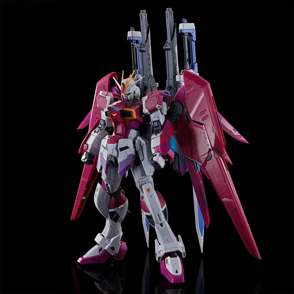 BANDAI Original RG PB DESTINY IMPULSE GUNDAM ZGMF-X56S/θ,RG DESTINY GUNDAM EFFECT UNIT WING OF LIGHT Action Figure Assembly