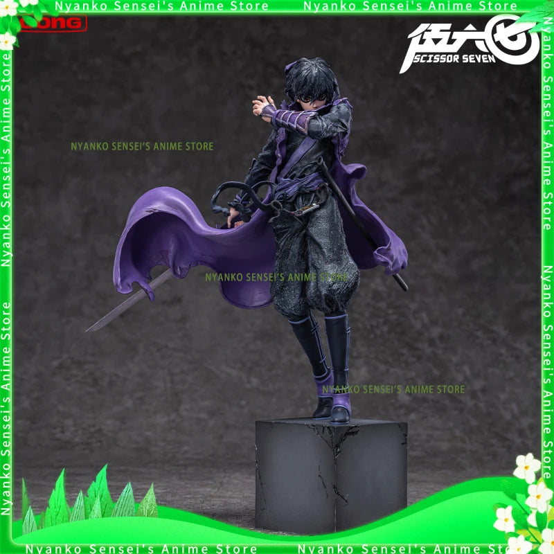 GOONG STUDIO Wu Liuqi & Seven Action Figure Chinese Anime Scissor Seven Figure Anime Model Anime Models Toy Gift Collectible