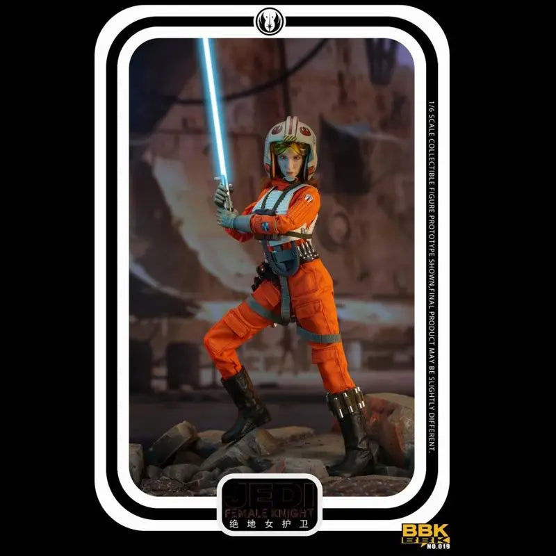 In stock BBK 1/6 Star Wars Jedi female guard jedi female knight BBK019 Moving figure model