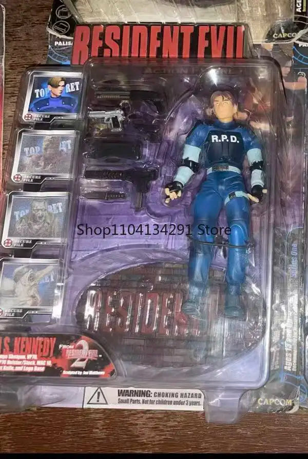 Original  Resident Evil Jill Foster Fly Skin Leather Jacket Tyrant Limited Edition Rare Collectible Figure Gift