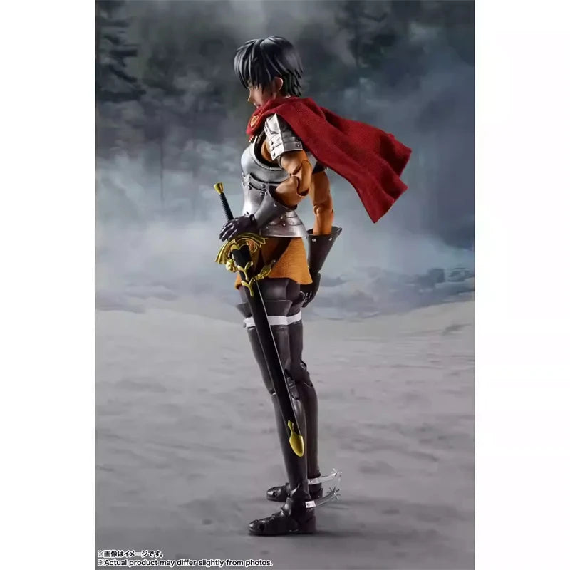 Genuine Bandai Berserk SHF Casca The Band of The Hawk Anime Action Figures Model Figure Toys Gift for Toys Hobbies Children