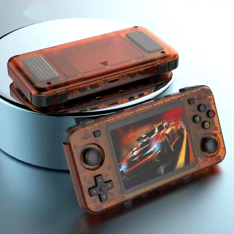 R36H Retro Handheld Game Console Linux System Kids Christmas Gift Portable Pocket Video Player 3.5 Inch IPS Screen 128GB Games