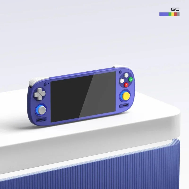 Retroid Pocket 5 Handheld Game Console 5.5'' AMOLED Screen Android13 Joystick RGB Lighting Effect Active Cooling Video Game Gift