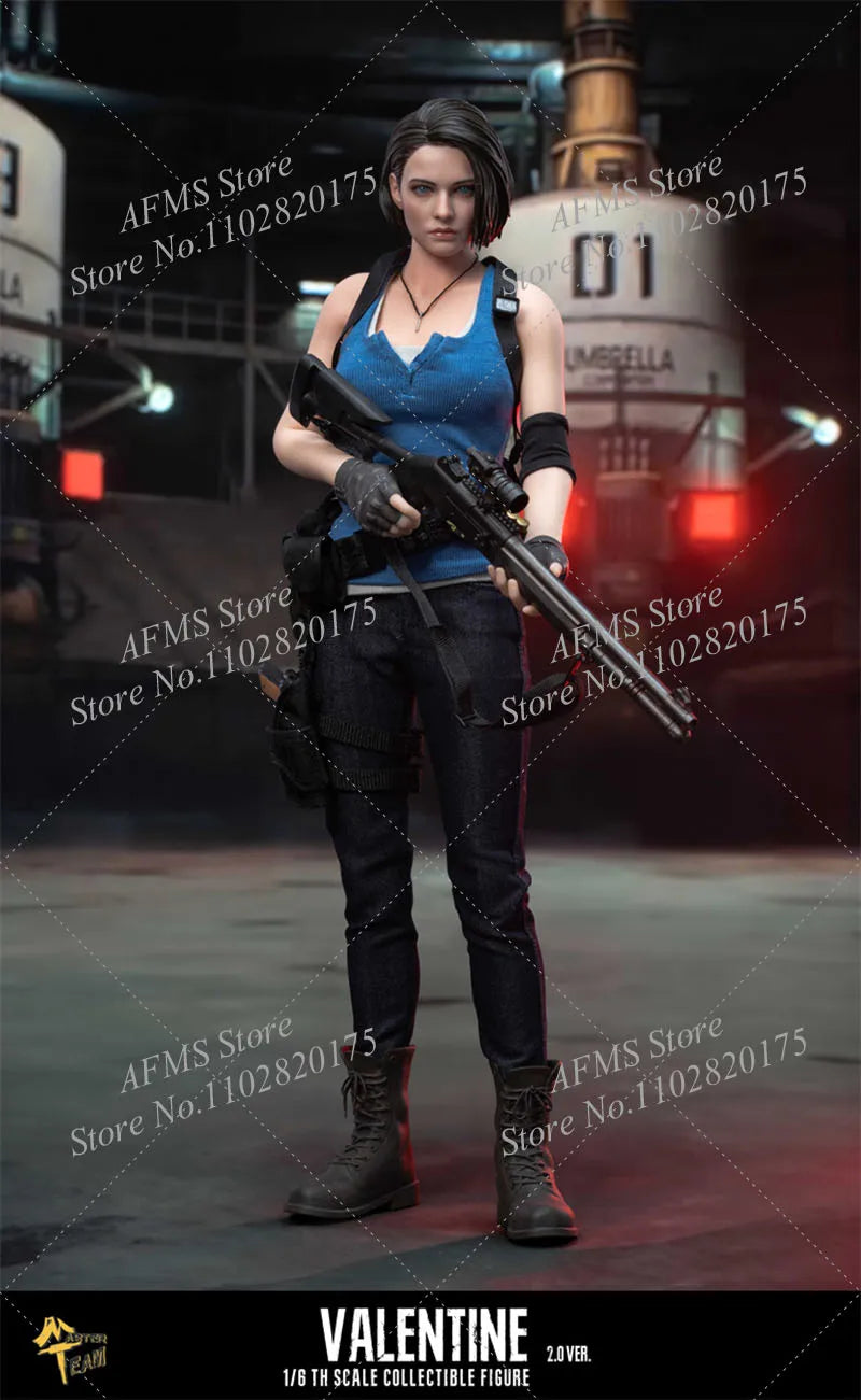 Master Team MTTOYS 021 1/6 Scale Collectible Figure Classic Battle Girl Jill Dual Body Version 12" Women Soldier Action Figue