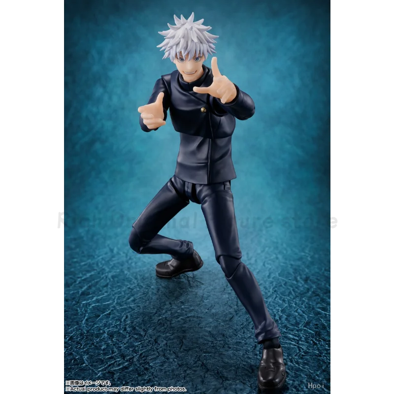 【In Stock】Original BANDAI SPIRITS S.H.F Jujutsukaisen Satoru Gojo Anime Action Figure Toy Model