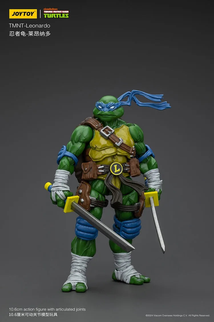JOY TOY TMNT Микеланджело Донатело Рафаел Леонардо Фигурки Оригинална Декорация за Кукли Подаръчна Колекция Модели за Гараж