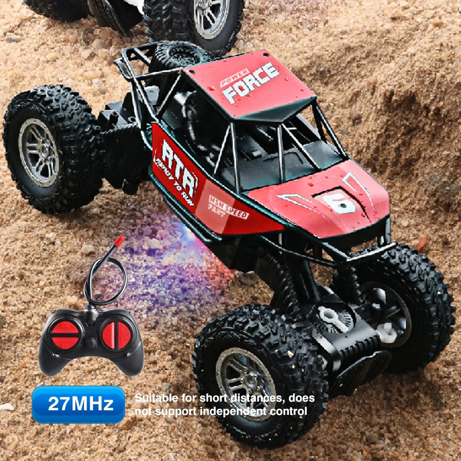Remote control car off-road climbing outdoor beach vehicle kids model toy car for boys and girls gift