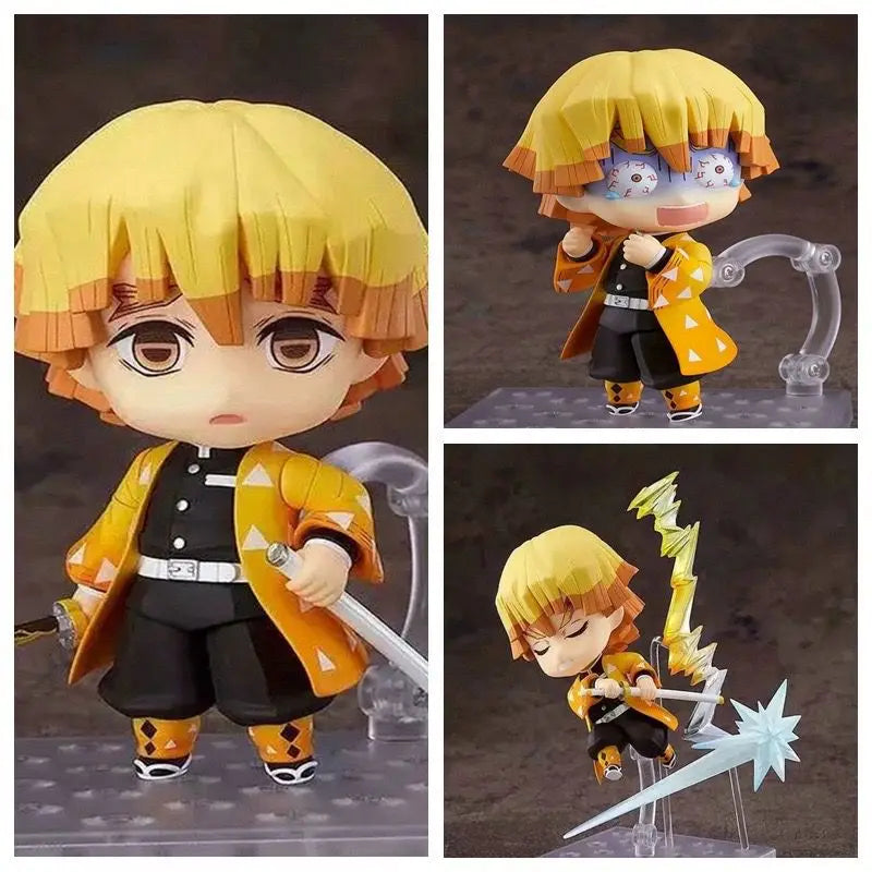 Фигурки за убиец на демони Кокушибо, екшън фигурка, батерия, луминесценция, ожесточена битка, PVC модел, Tsugikuni Yoriichi, фигурка, колекция от играчки