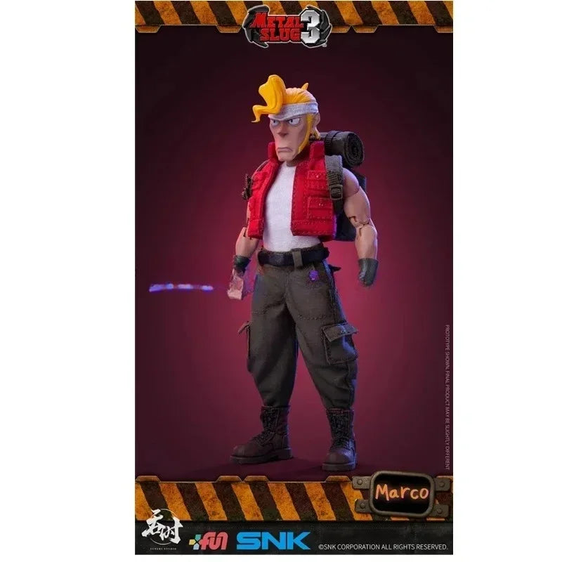 【IN STOCK】TUNSHI Studio Original SNK Model Official Metal Slug 3 Marco Tarma Clark Still RALF JONES Rebel Soldier 1/12 Mecha Toy