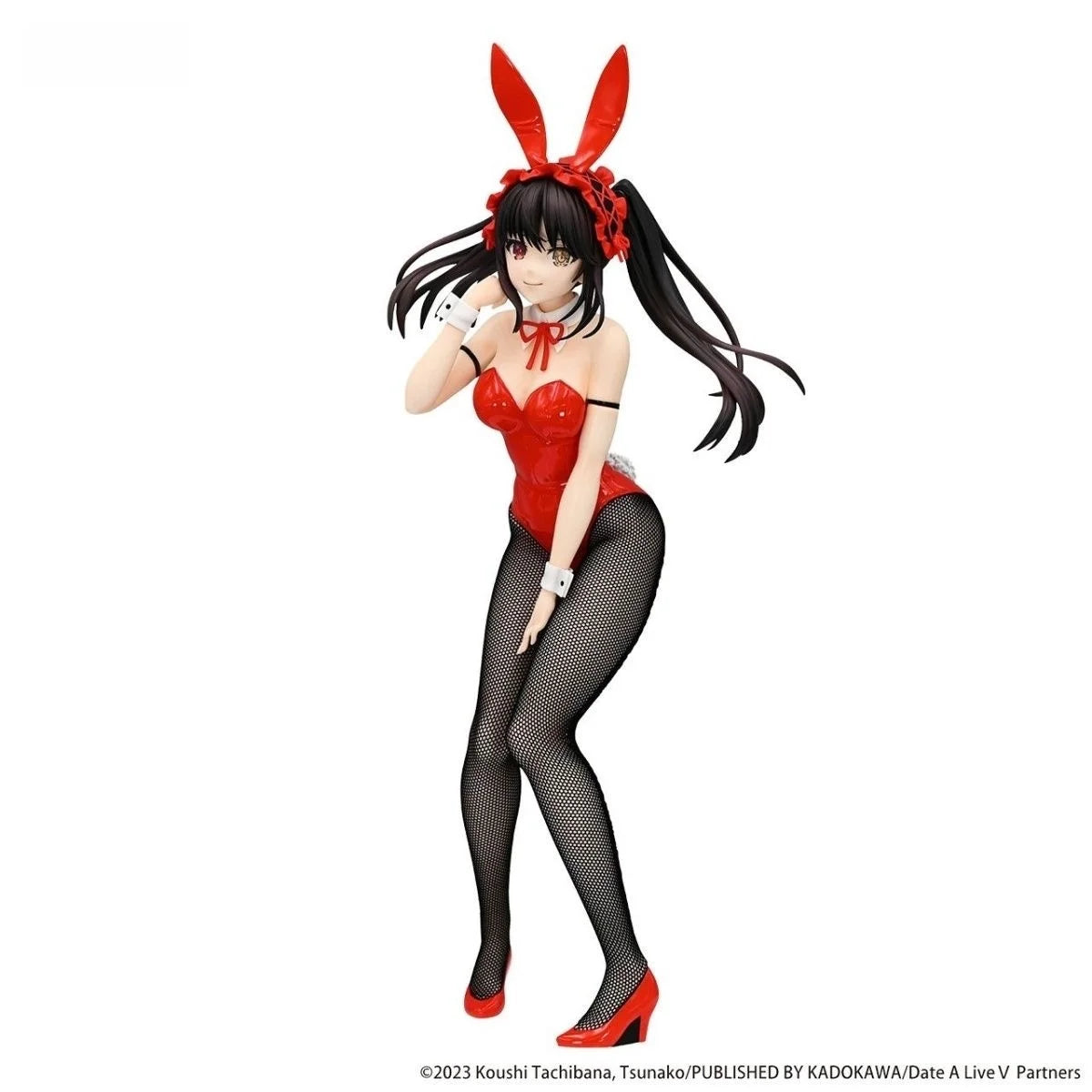 FuRyu BiCute Bunnies Date a Live Tsukihara Kyoui Rabbit Girl Statue Collectible Figure Japanese Anime Static Model Toy